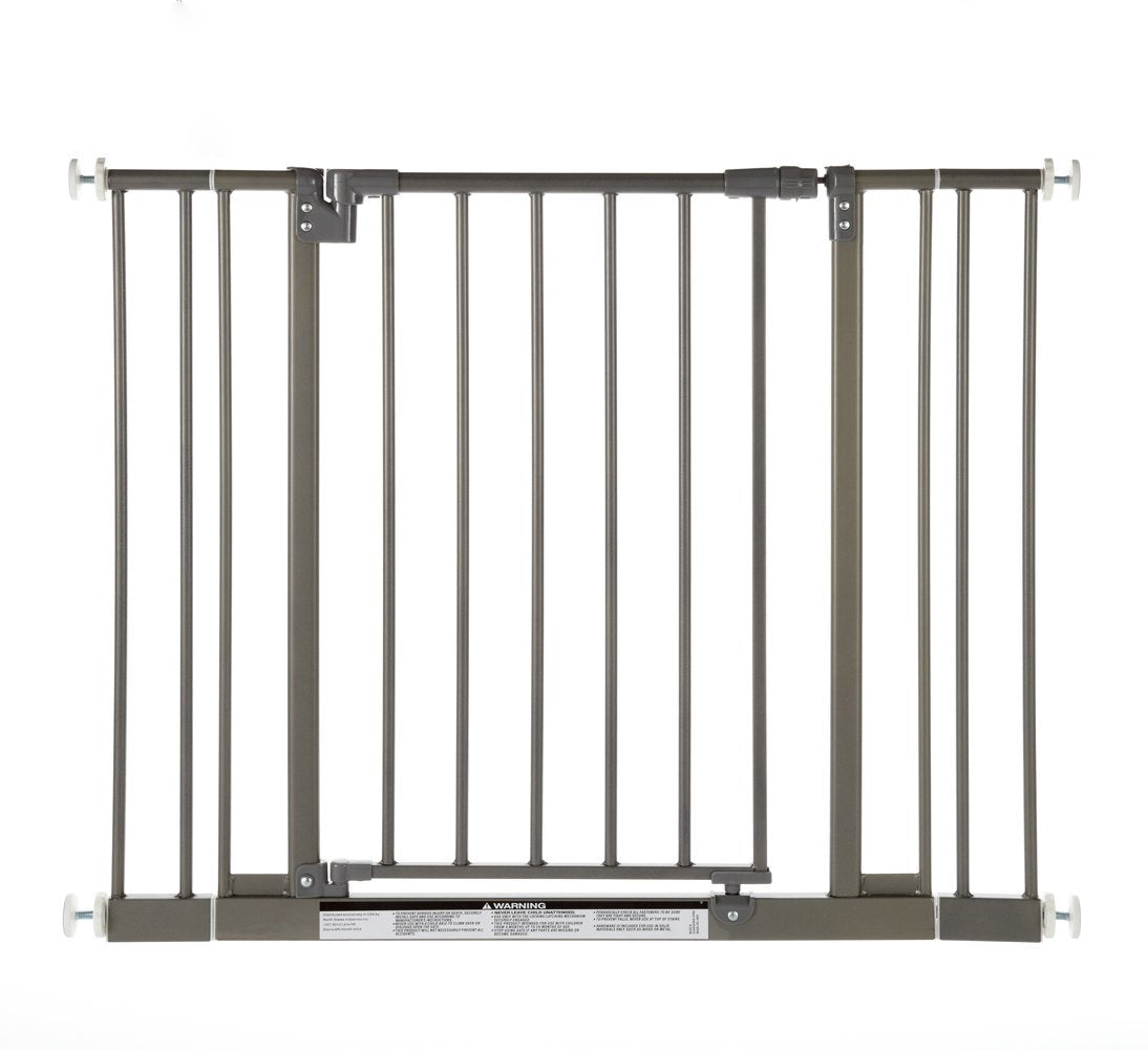 North States Ns4915 Easy-close Wall Mounted Steel Pet Gate