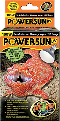 100w Powersun Uv Mercury Vapor Spot Lamp (puv-11)