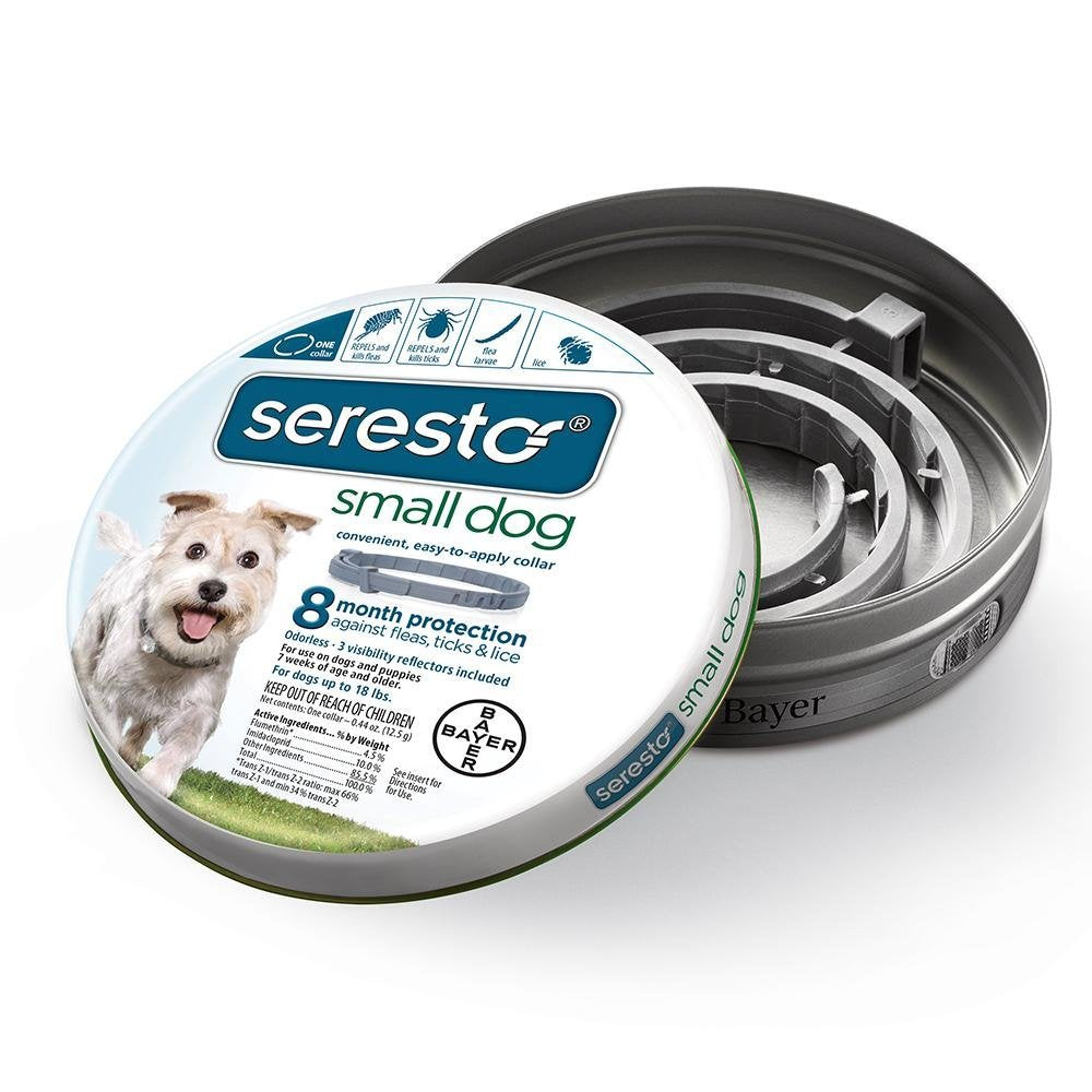 Bayer Healthcare 18600 Bayer Seresto Flea And Tick Collar, Small Dog