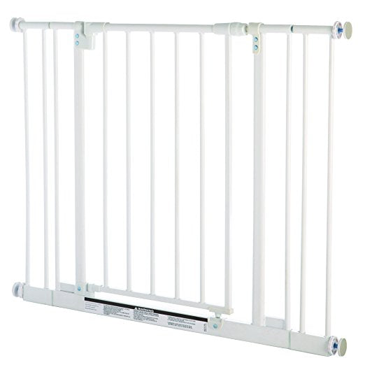 North States Ns4991s Easy-close Pressure Mounted Pet Gate