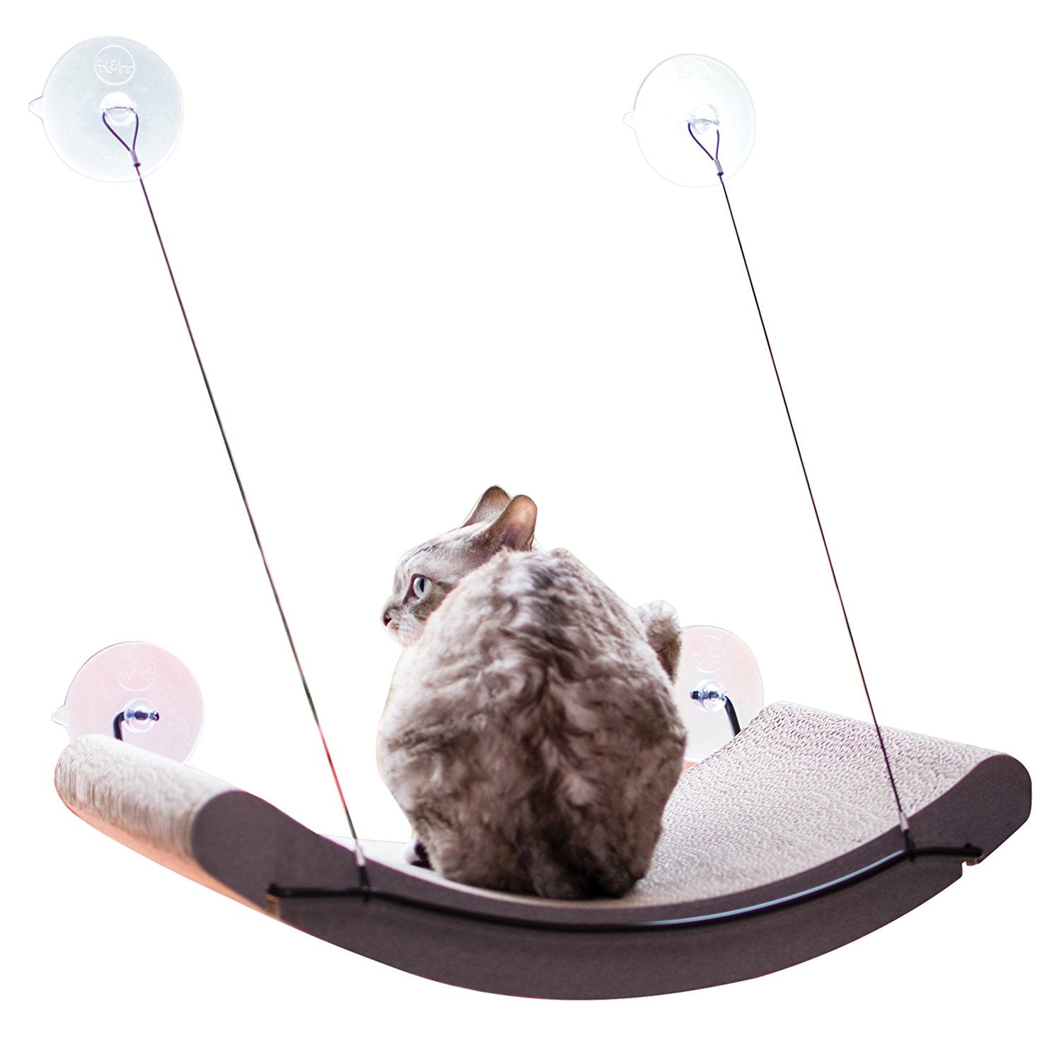 K&h Pet Products Kh9555 Ez Mount Cat Scratcher Kitty Sill Cradle