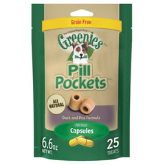 Greenies Pill Pockets Allergy Formula For Dogs, 25 Pockets For Capsules