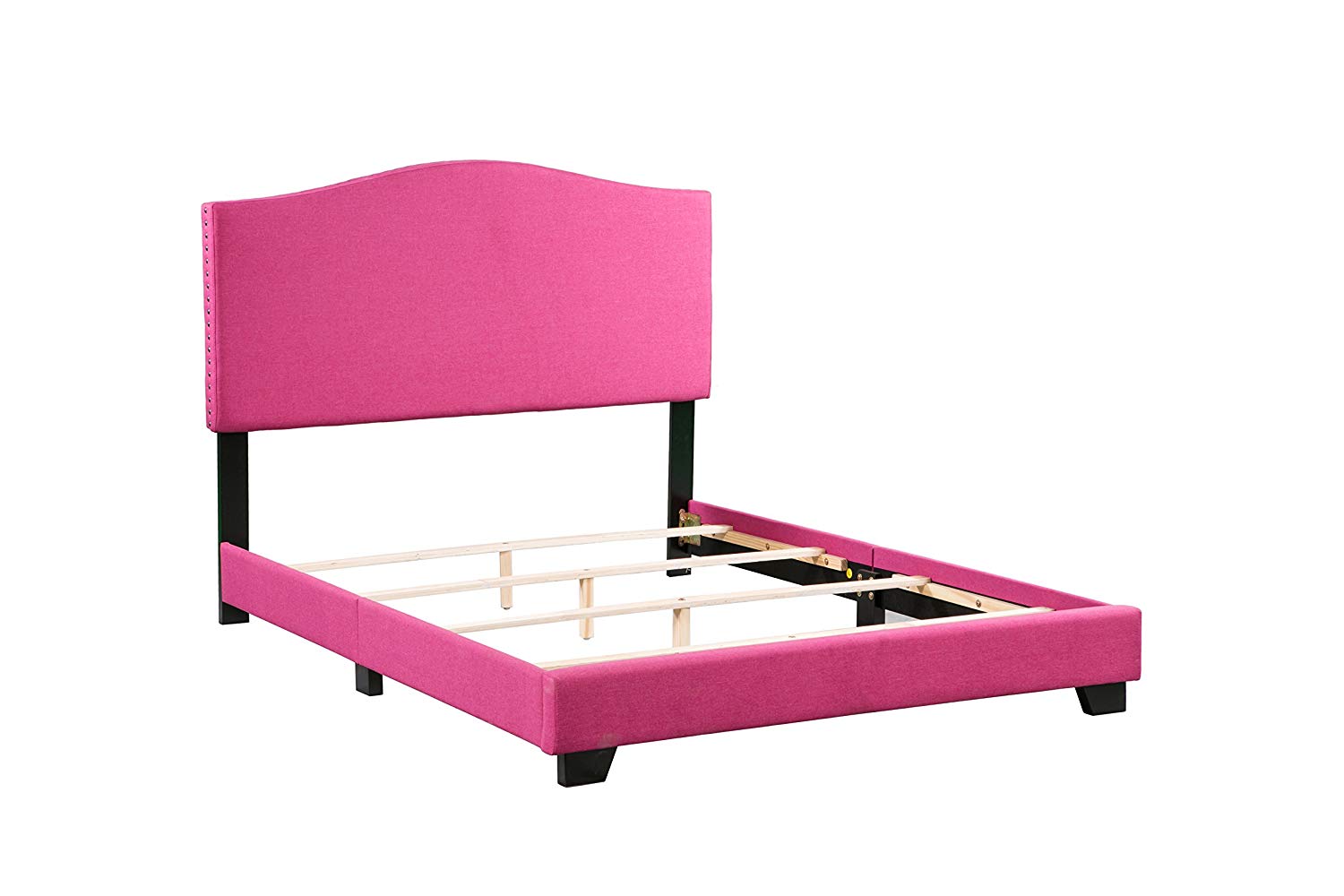 Boraam 95142 Dione Bed In A Box, Full, Pink