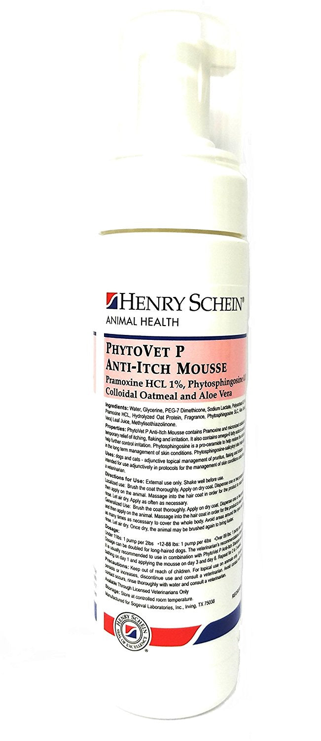 Phytovet P Anti-itch Mousse, 6.8 Oz