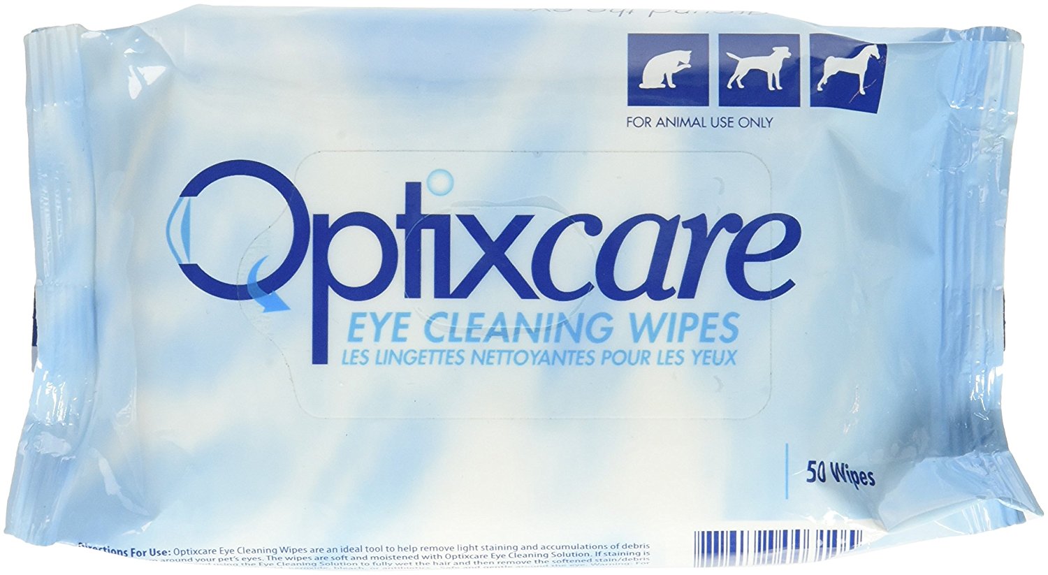 Optixcare Eye Cleaning Wipes, 50 Wipes