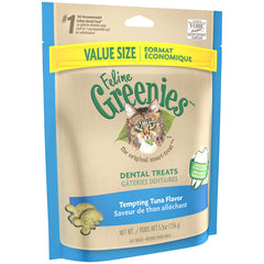 Feline Greenies Dental Treats - Tempting Tuna Flavor - 5.5 oz