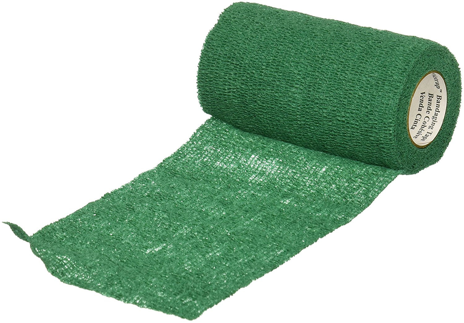 3m Health Care 10117 3m Vetrap Bandage Tape, 4" X 5 Yard Roll, Green