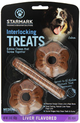 Starmark TCELKML Interlocking Treats Liver