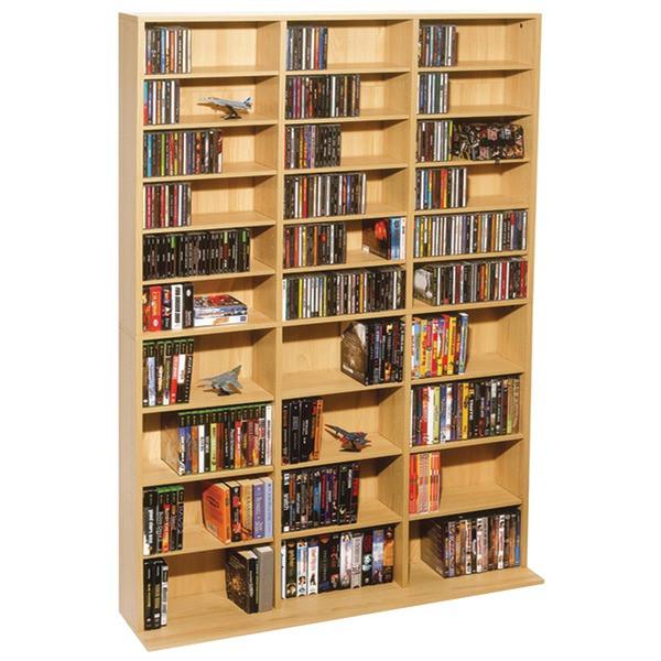 Atlantic 38435715 Oskar 1,080-cd Multimedia Storage Cabinet