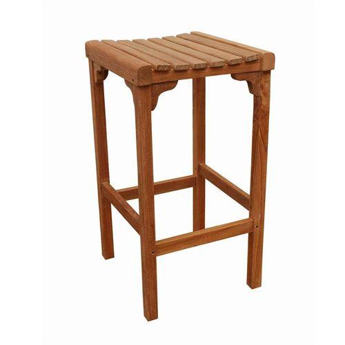 Anderson Teak Chb-404 Montego Backless Bar Chair