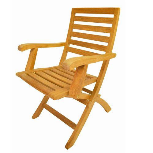 Anderson Teak Chf-109 Andrew Folding Armchair (sell & Price Per 2 Chairs Only)