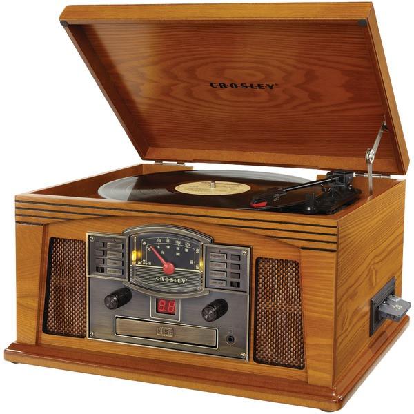 Crosley Cr42c-oa Lancaster Musician Entertainment Centers (oak)