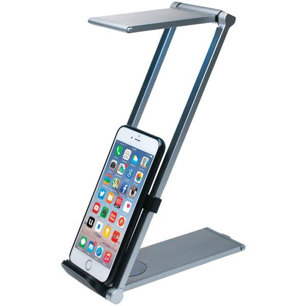 Cta Digital Pad-fld Ipad/iphone/tablet/smartphone Foldable Led Desk Lamp Stand