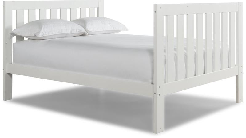 Canwood 2502-1 Lakecrest Double Bed-white (bundle)