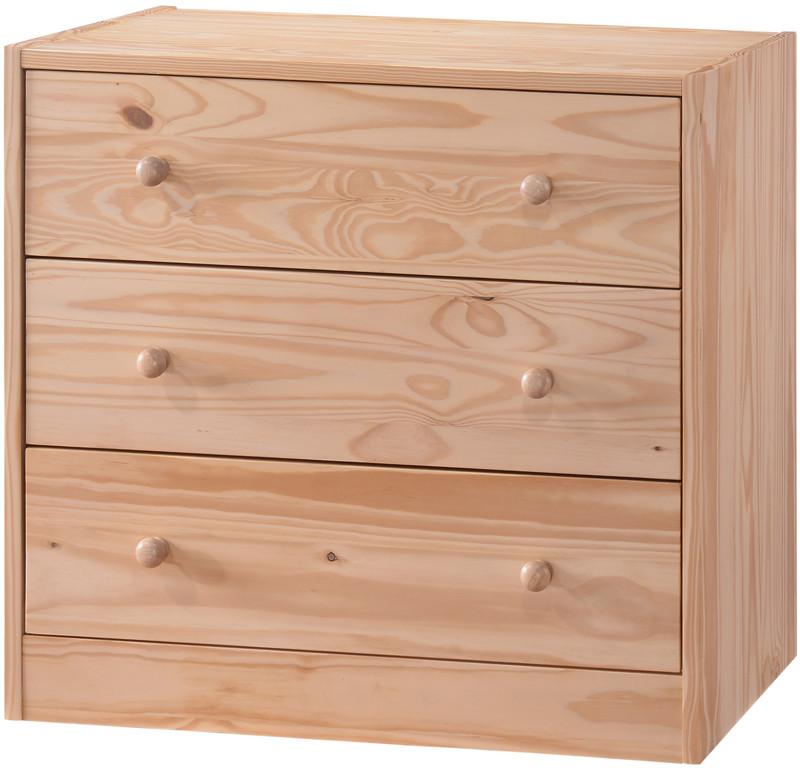 Canwood 2232-5 Whistler Junior 3 Drawer Chest-natural