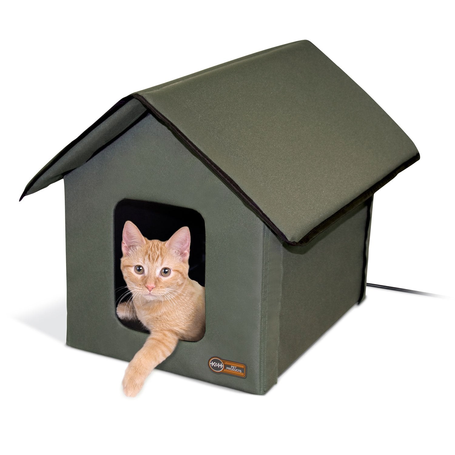 K&h Pet Products Kh3993 Outdoor Heated Kitty House