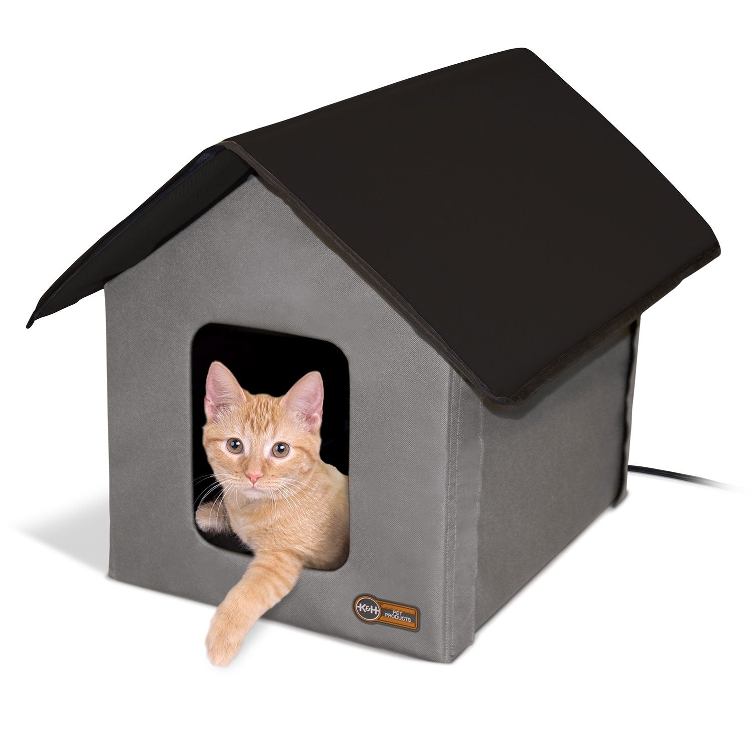 K&h Pet Products Kh3996 Heated Outdoor Kitty House