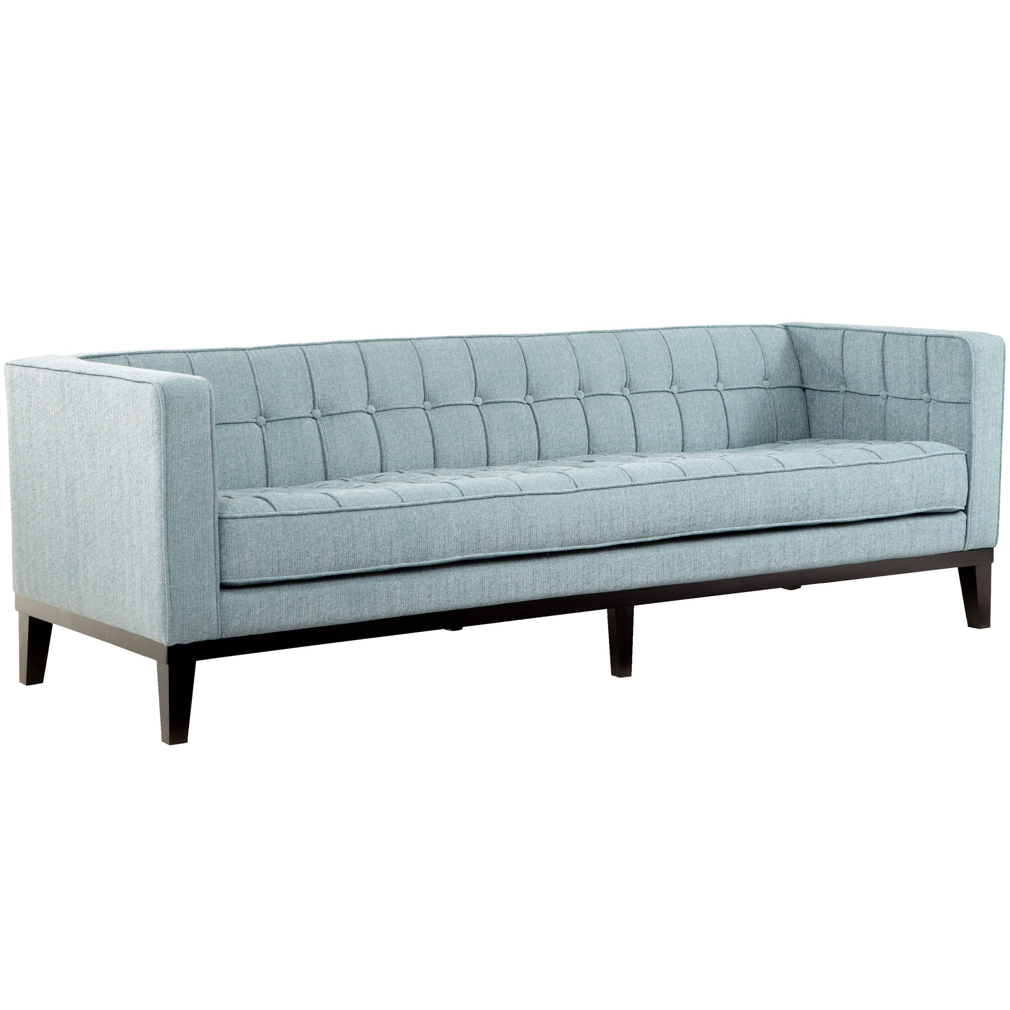 Armen Living Lc10103sb Roxbury Sofa In Spa Blue Fabric