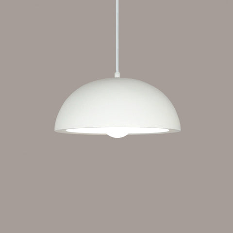 A19 P301-GU24-MB2-WCC Islands of Light Collection Thera Zinc White Marble Finish Pendant