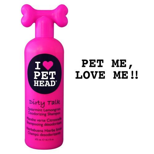 Pet Head Ph10101 Dirty Talk Deodorizing Shampoo Spearmint Lemongrass 16oz
