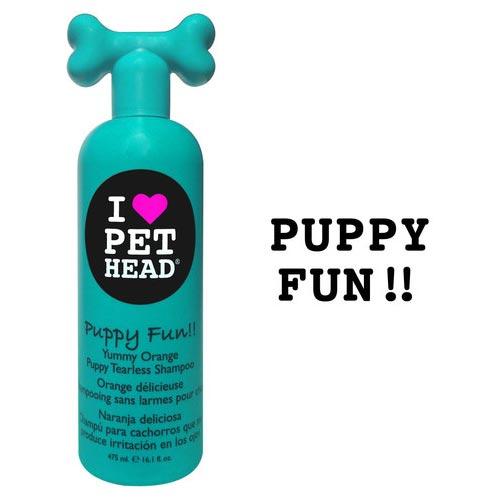 Pet Head Ph10102 Puppy Fun Tearless Shampoo Yummy Orange 16oz