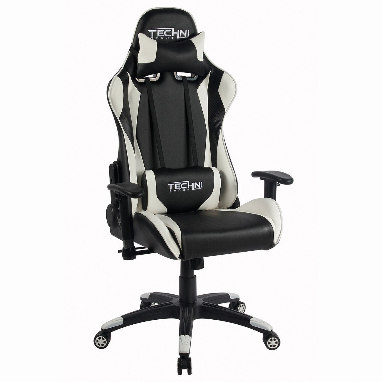 Techni Sport Rta-ts46-wht Office-pc Gaming Chair. Color: White
