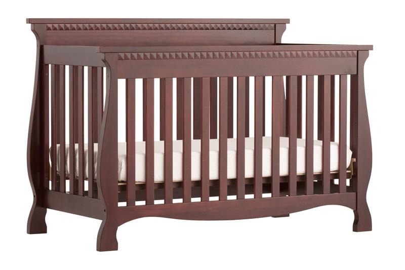 Storkcraft 04587-134 Venetian Fixed Side Convertible Crib-cherry