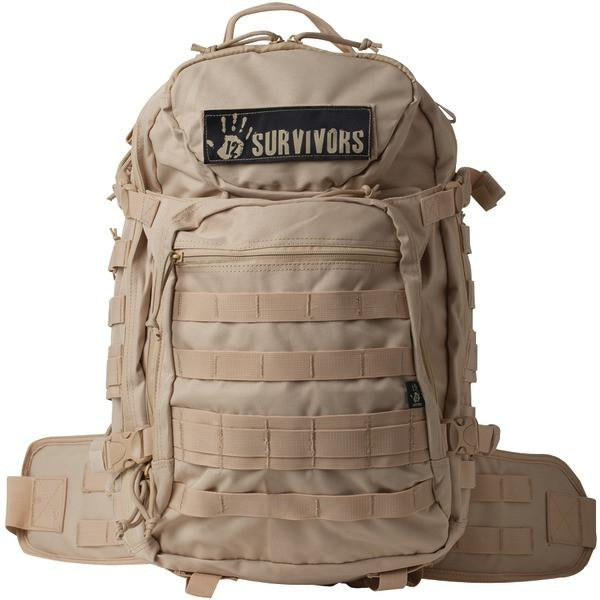 12 Survivors TS41000T Tactical Backpack Tan