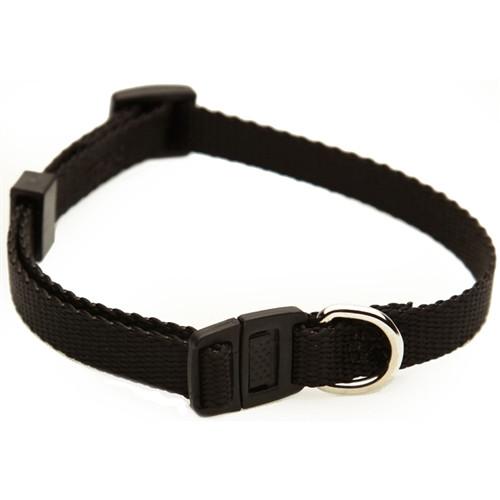 Majestic Pet Products 8in - 12in Adjustable Safety Cat Collar Black By Majestic Pet Products