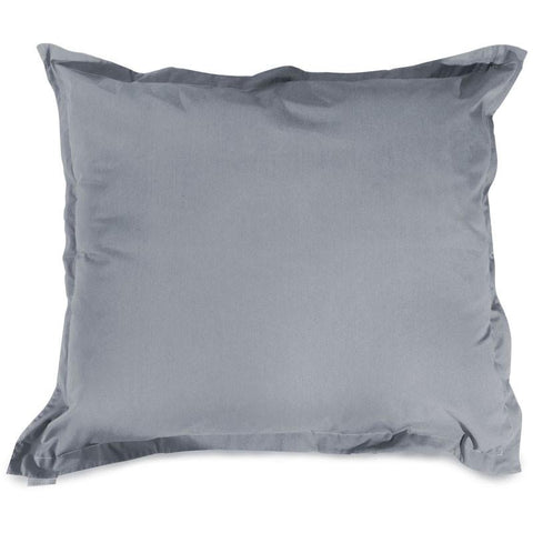 Majestic Home Goods 85907226088 Gray Solid Floor Pillow
