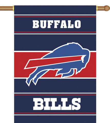 Buffalo Bills 2-Sided 28 X 40 House Banner