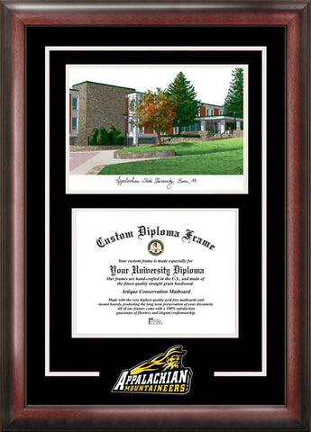 Appalachian State University Spirit Graduate Frame with Campus Image
