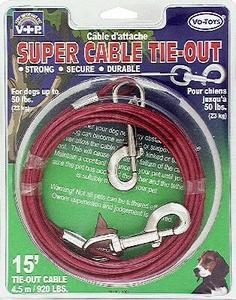 920lb Tieout Cable 15ft