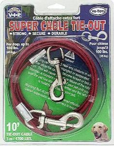 1700lb Tieout Cable 10ft