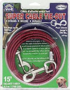 1700lb Tieout Cable 15ft