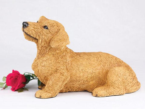 Dachshund, Wirehaired CS2742 Red Urn