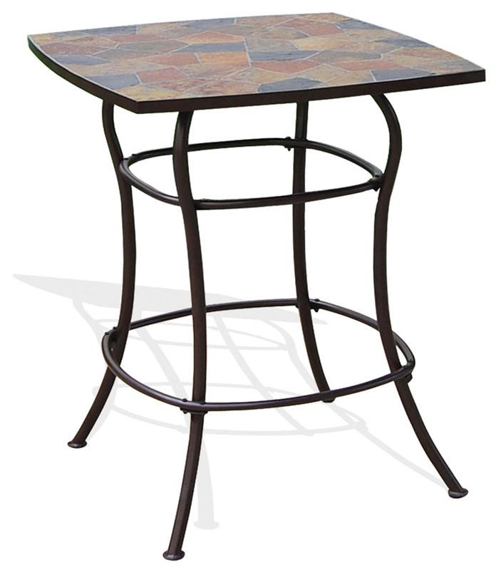 Deeco Consumer Products Dm-1340a Rock Canyon Bar Table
