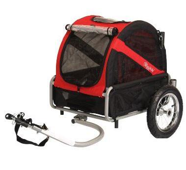 doggyride novel dog bike trailer