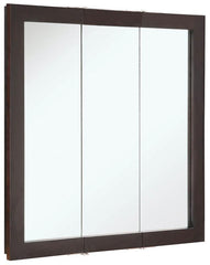 Design House 541342 Ventura 30X30 Medicine Cabinet Triple-View Espresso