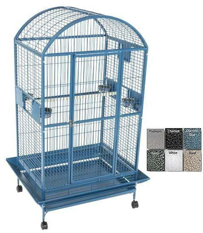 A&E Cage 9003628 Platinum Extra Large Dome Top Bird Cage