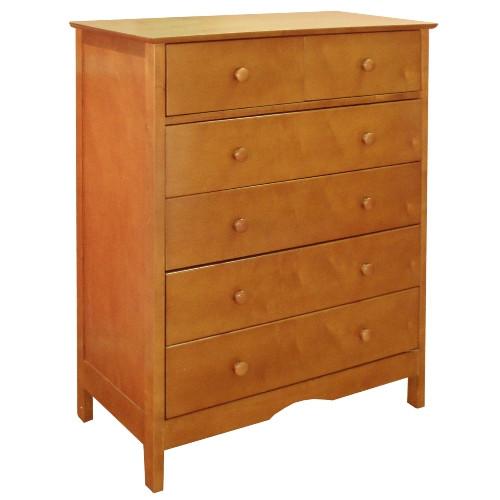 Afg Athena Molly 6 Drawer Dresser In Pecan 860p