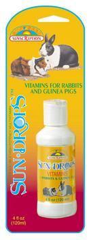 2 Quantity of Sundrops Rabbit Guinpig Vitamins 4oz