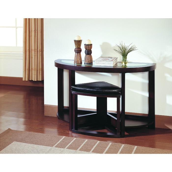 Homelegance Brussel Console Table With Stool 3219-05
