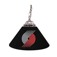 Trademark Commerce NBA1200-PTB Portland Trail Blazers 14 inch Single Shade Bar Lamp