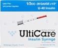 Insulin Syringe U-40 1/2cc 29ga X 1/2" (ulticare) 10/package