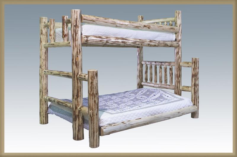 Montana Woodworks Mwbbtfv Bunk Bed, Twin/full Lacquered