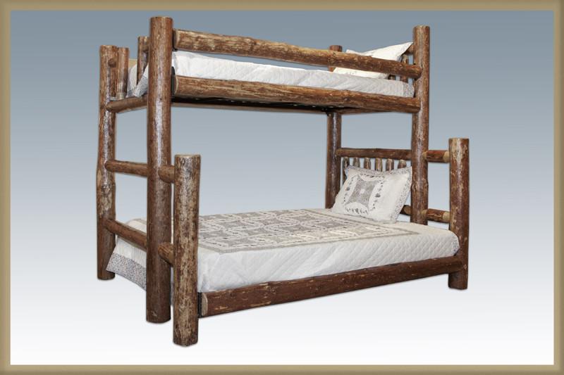 Montana Woodworks Mwgcbbtf Bunk Bed, Twin/full Glacier Country