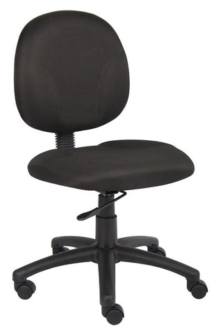 Boss Office Products B9090-BK Boss Diamond Task Chair In Black