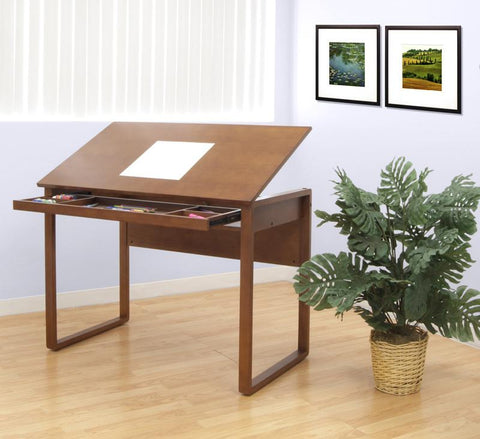 Studio Designs 13285 Ponderosa Wood Topped Table / Sonoma Brown
