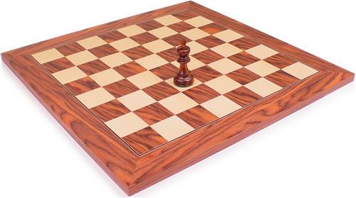 Rosewood Maple Deluxe Chess Board 2375 Squares